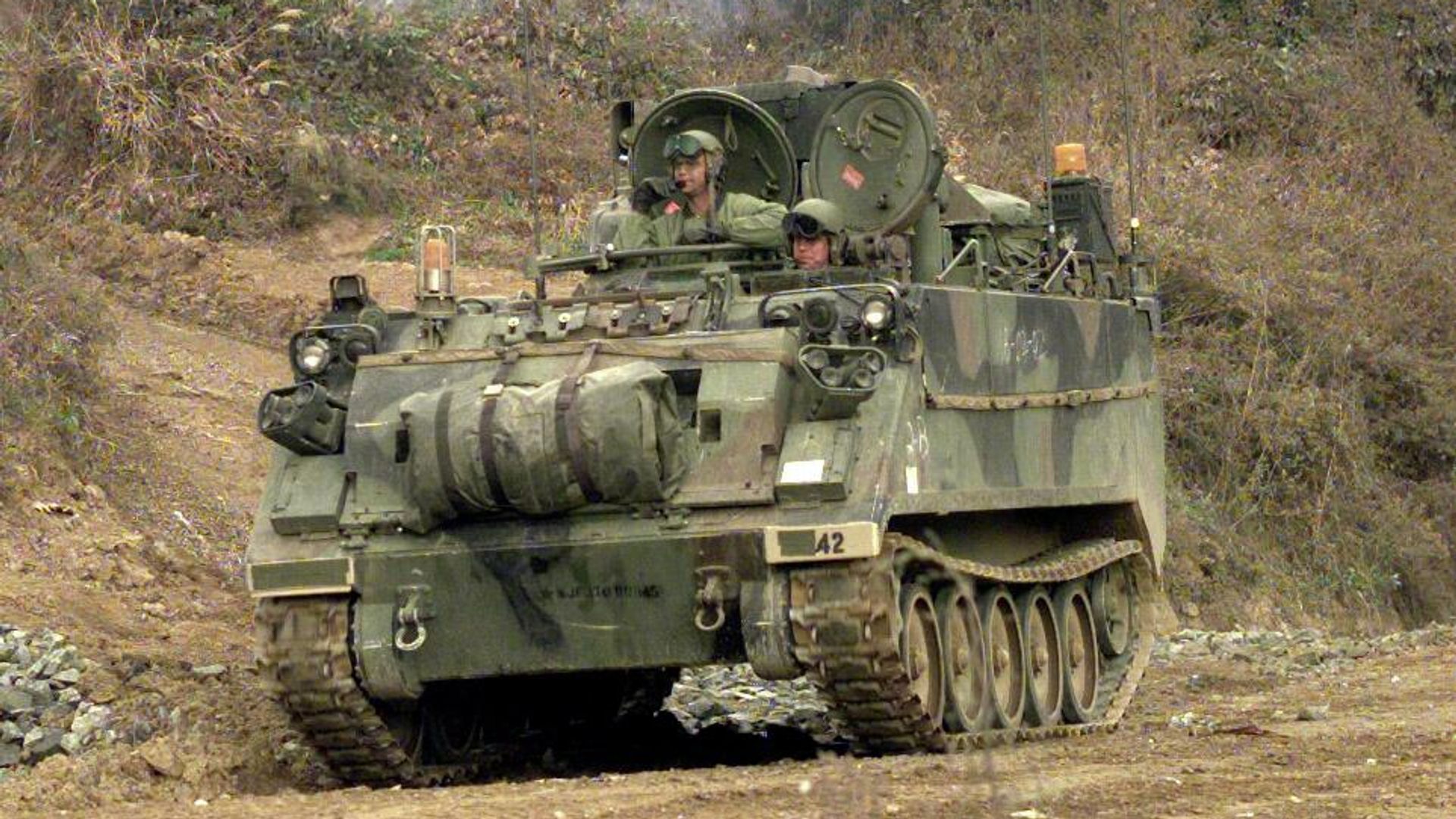 БТР M113 - РИА Новости, 1920, 02.01.2023