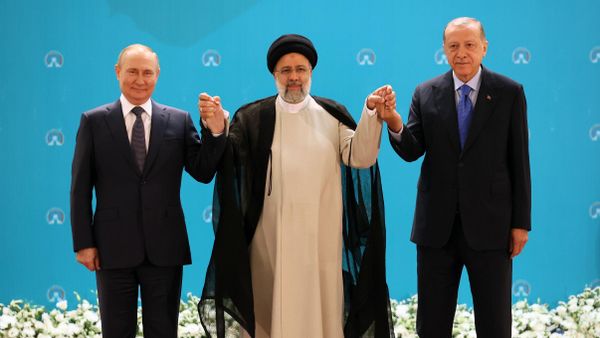 Рабочий визит президента РФ В. Путина в Иран