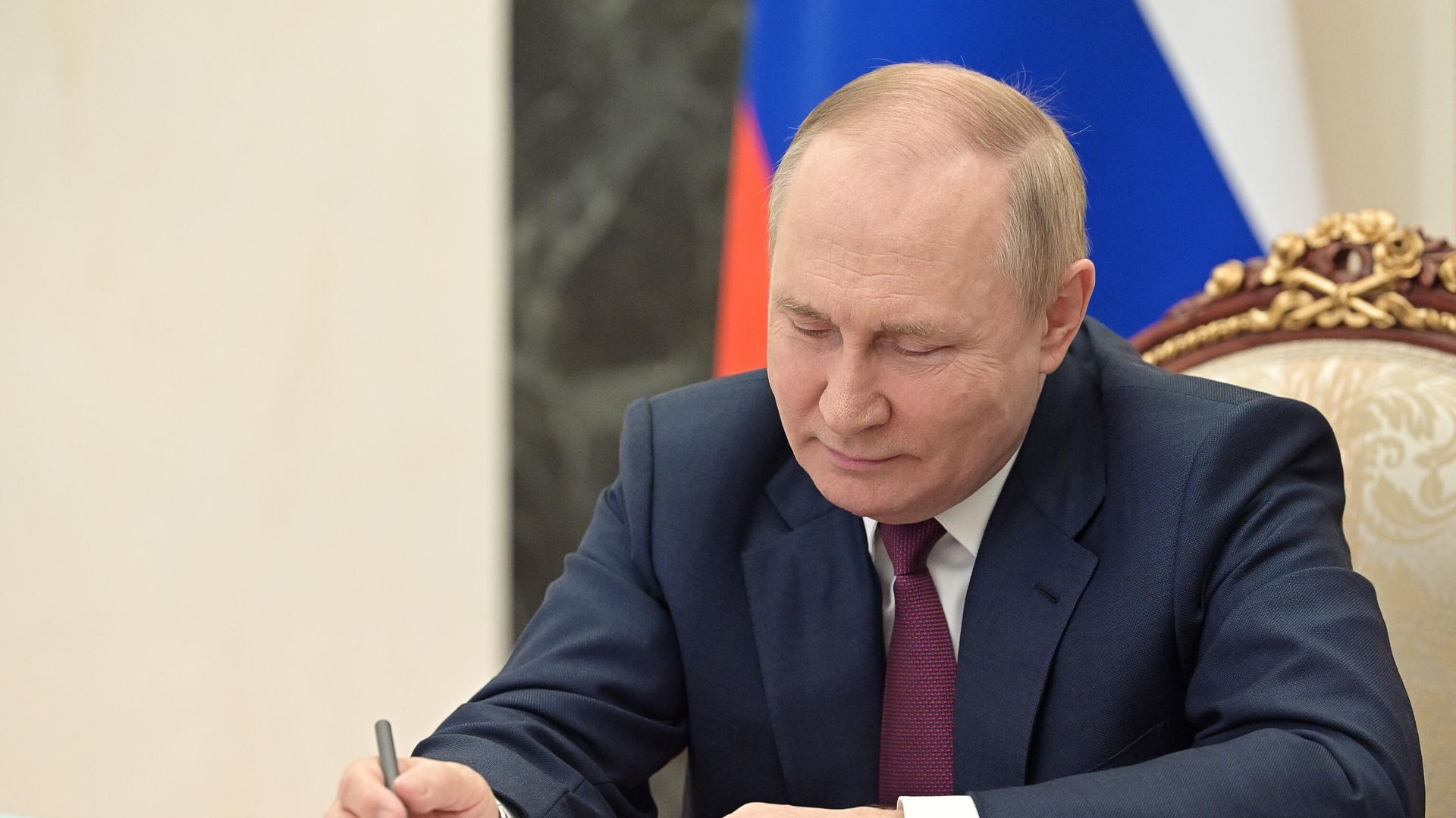 Президент РФ В. Путин встретился с финалистами конкурса Большая перемена - РИА Новости, 1920, 01.09.2022