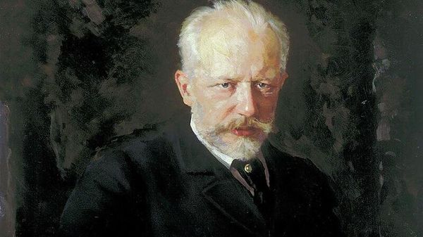 Портрет композитора Петра Ильича Чайковского