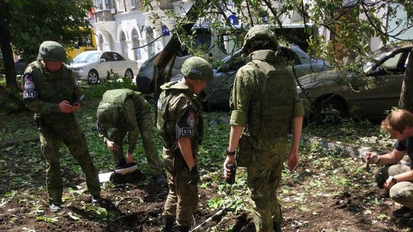 Донецк обстрел