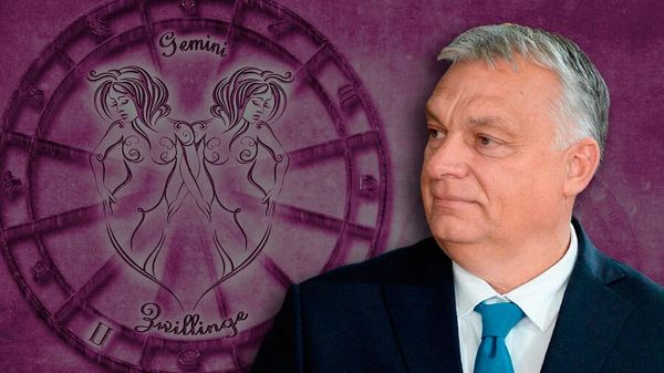 Виктор Орбан астрология коллаж Виктор Орбан астрология коллаж