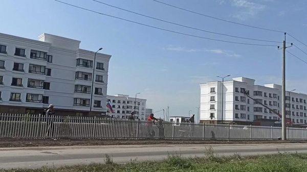 Новые дома в Мариуполе