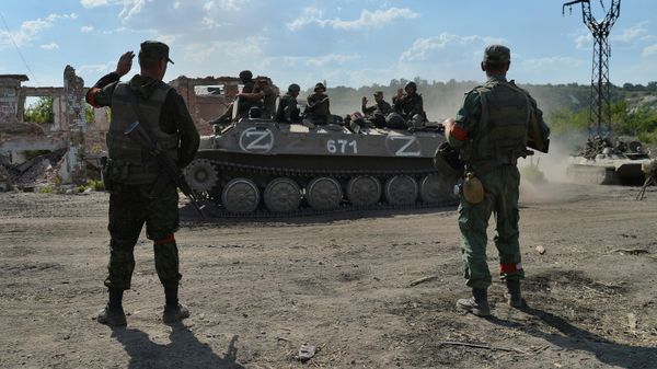 Освобожденный Лисичанск