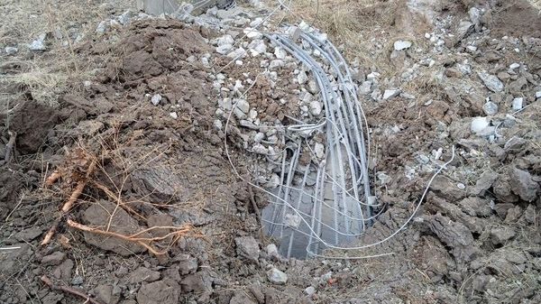 В Мелитополе подорвали опоры ЛЭП