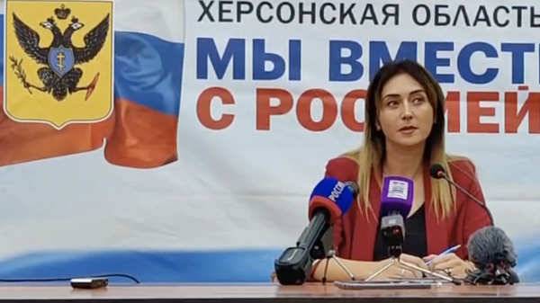 Глава ЦИК Херсонской области Марина Захарова