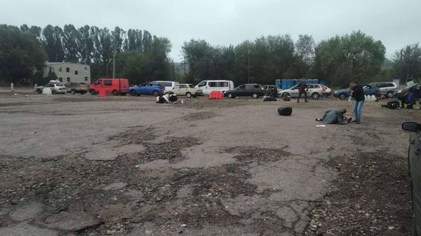 Расстрел гуманитарной колонны под Запорожьем