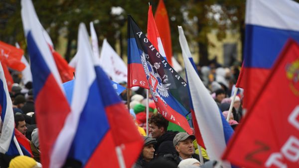 Празднование присоединения к России ЛНР, ДНР, Херсонской и Запорожской областей в регионах РФ
