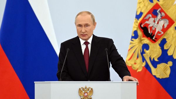 Церемония подписания договоров о вхождении в РФ ДНР, ЛНР, Запорожской и Херсонской областей состоялась в Кремле
