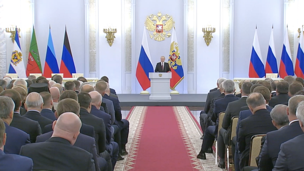Владимир Путин в Кремле