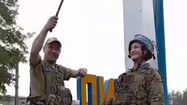 ВСУшники в Красном Лимане