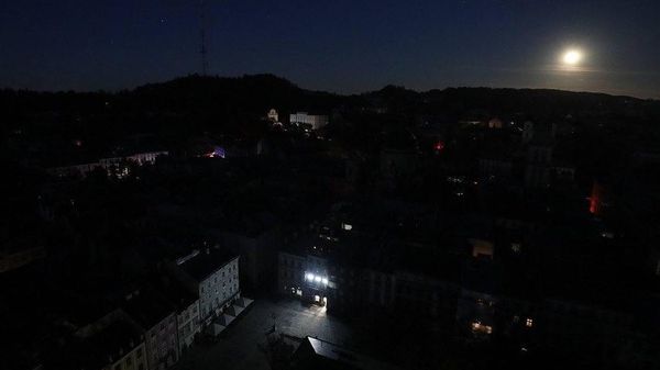 Львов без электричества 