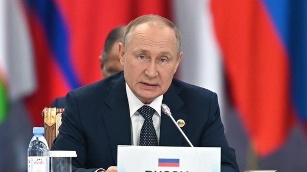 Рабочий визит президента РФ В. Путина в Казахстан