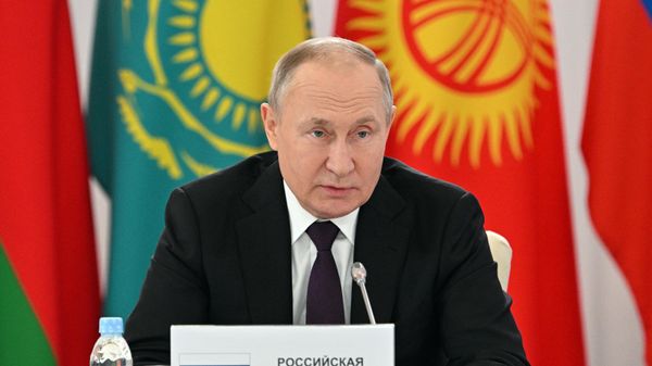 Визит президента РФ В. Путина в Казахстан 