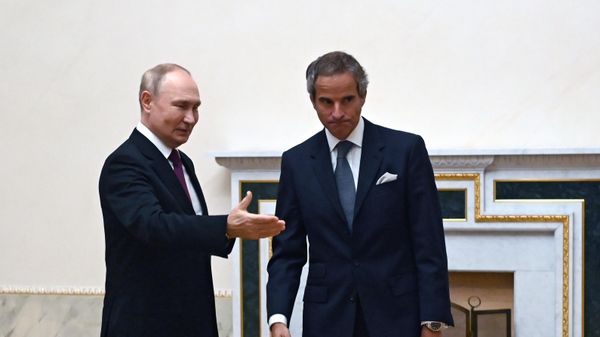 Встреча президента РФ В. Путина с гендиректором МАГАТЭ Р. Гросси