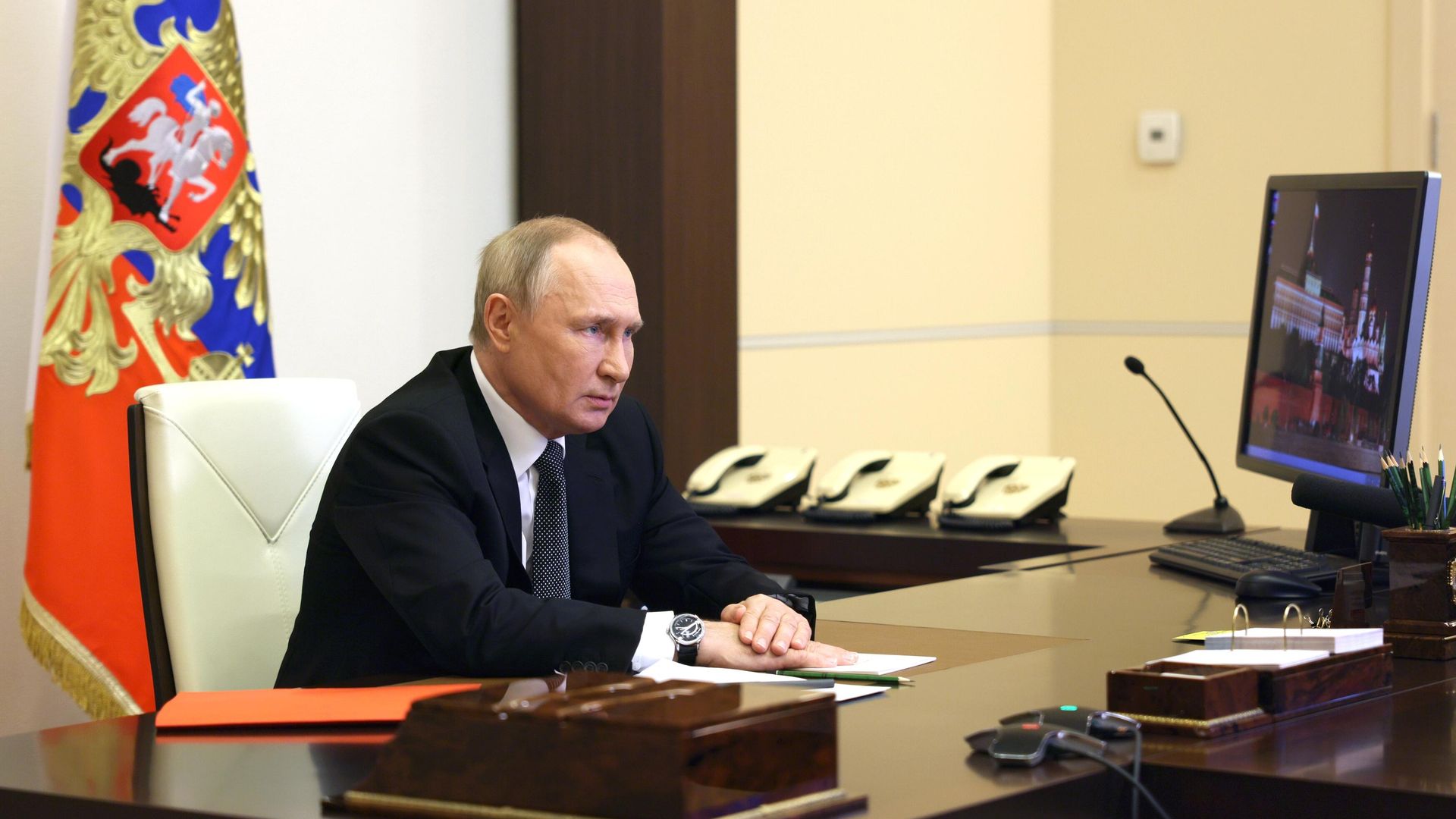 Президент РФ В. Путин провел заседание Совбеза РФ - РИА Новости, 1920, 02.11.2022