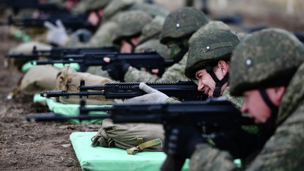 Военная подготовка мобилизованных в регионах России