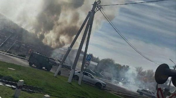 Обстрел Шебекино в Белгородской области со стороны ВСУ 22 октября