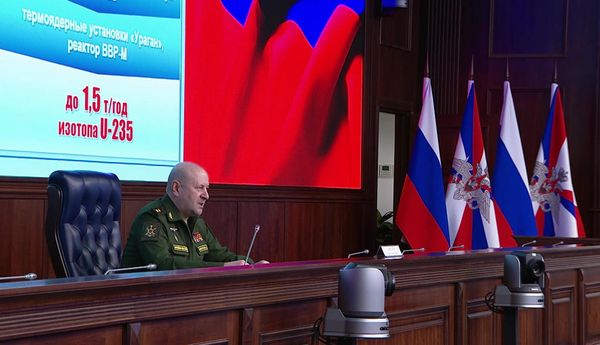 Брифинг начальника войск РХБЗ И. Кириллова