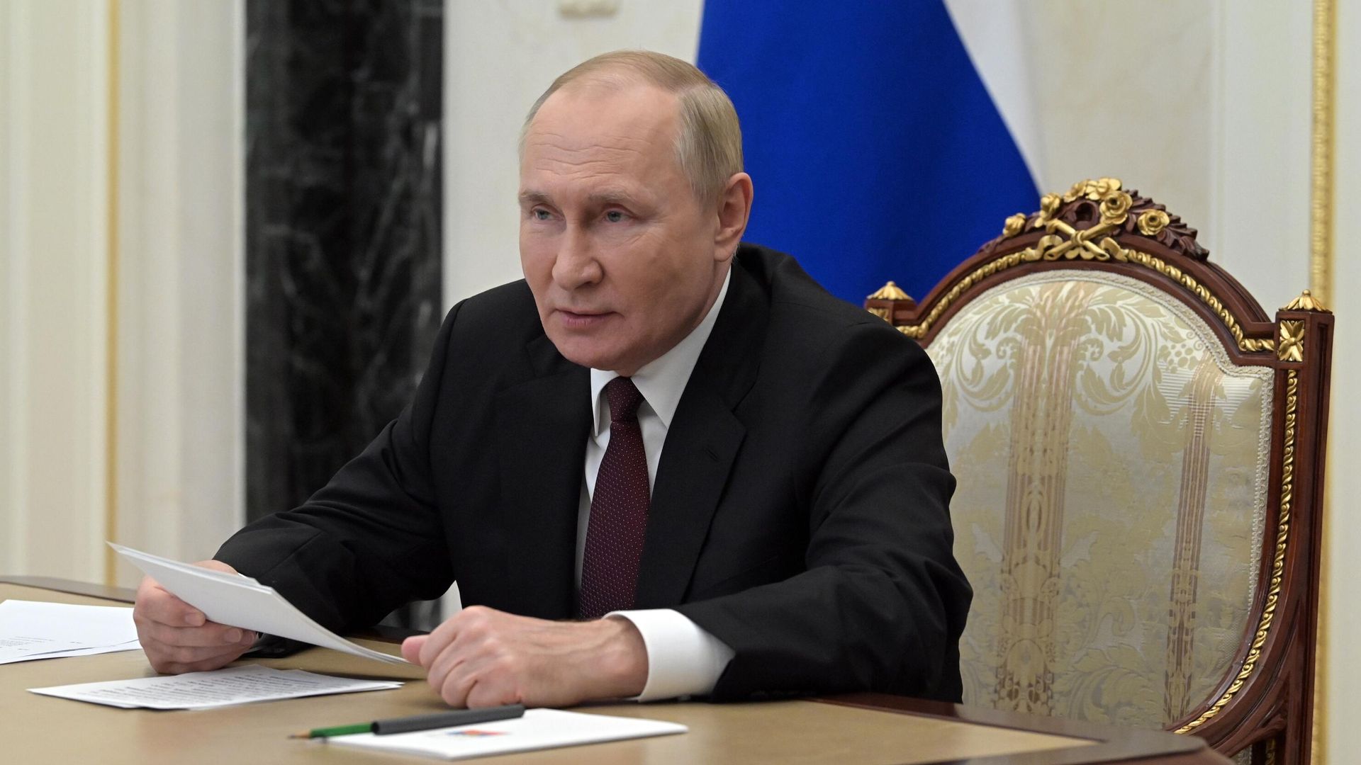 Президент РФ В. Путин провел встречу с руководителями органов безопасности и спецслужб стран СНГ - РИА Новости, 1920, 07.12.2022