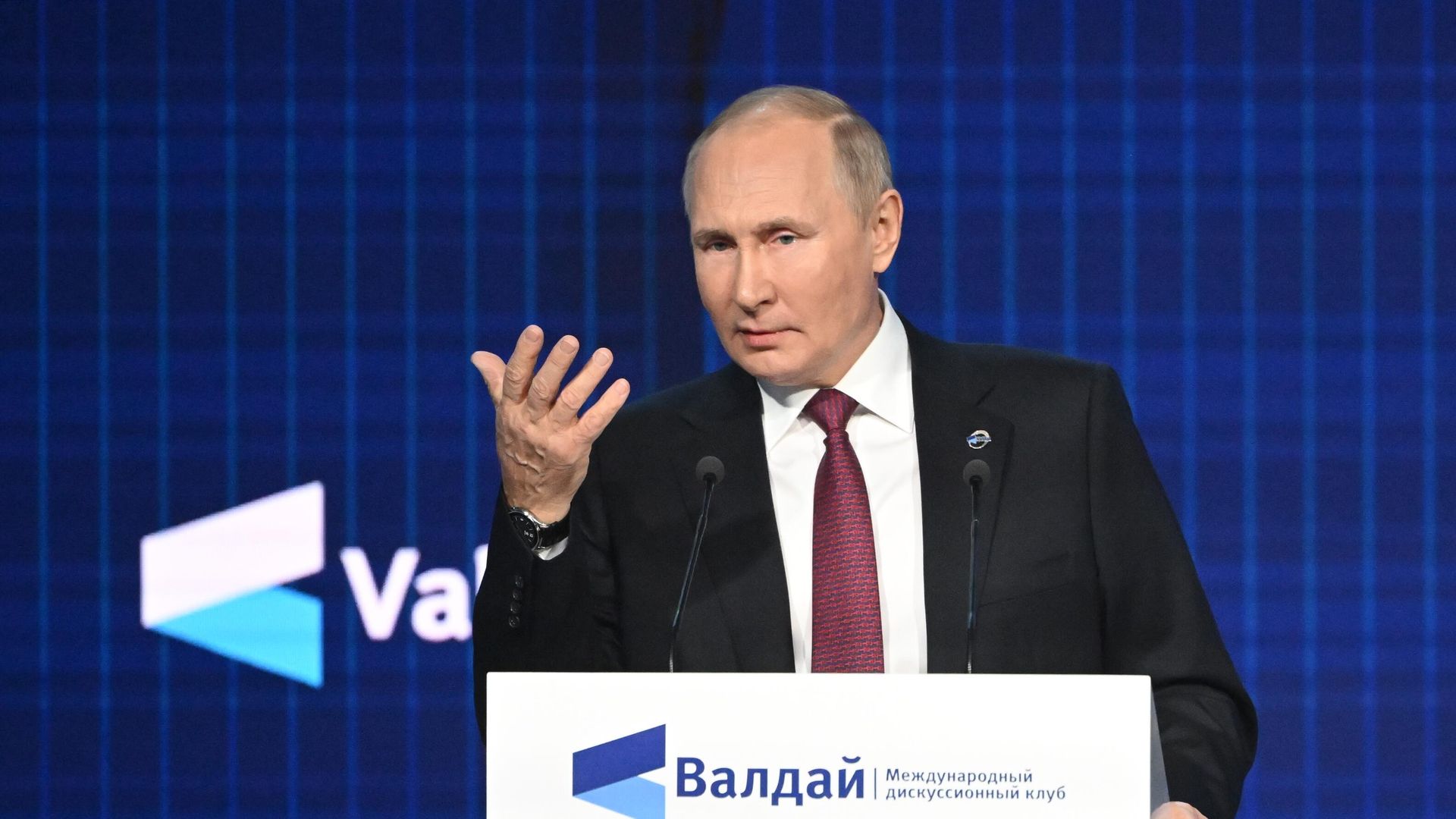 Президент РФ В. Путин принял участие в заседании Международного дискуссионного клуба Валдай - РИА Новости, 1920, 28.10.2022