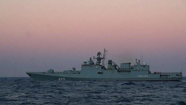 Учения Черноморского флота у побережья Крыма