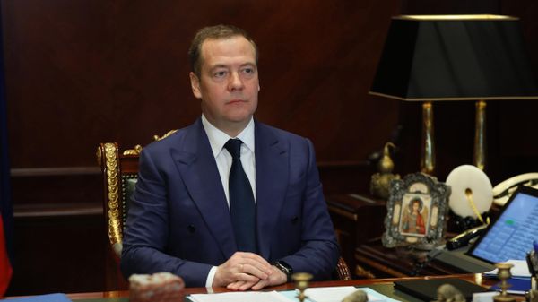 Зампред Совбеза РФ Д. Медведев встретился с президентом Республики Зимбабве Э. Мнангагвой