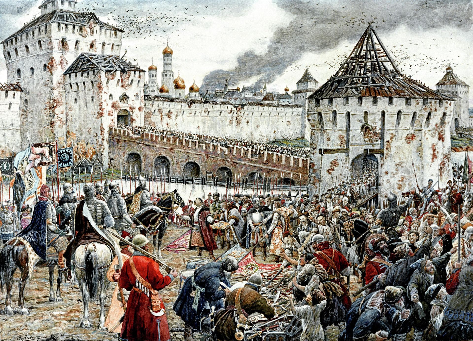 Поляки в кремле - РИА Новости, 1920, 05.12.2025