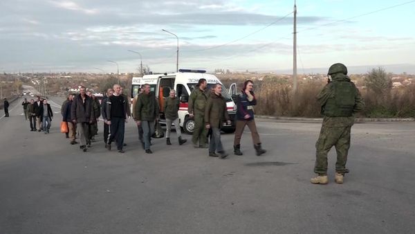 Возвращение из плена российских военных
