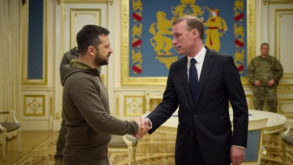 Владимир Зеленский и Джейк Салливан