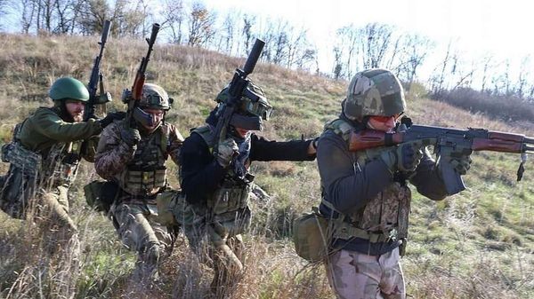 тренировка бойцов 24 омбр ВСУ