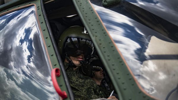 Полевой аэродром в зоне проведения спецоперации