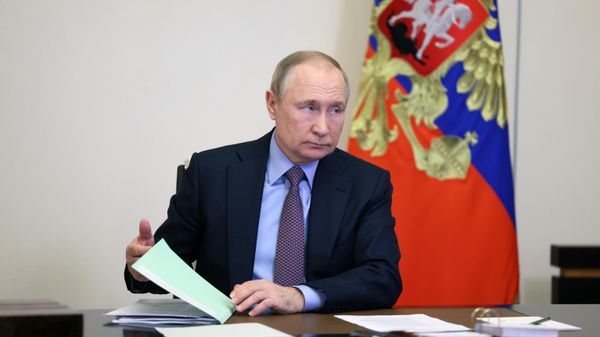 Президент РФ В. Путин провел заседание Российского оргкомитета Победа