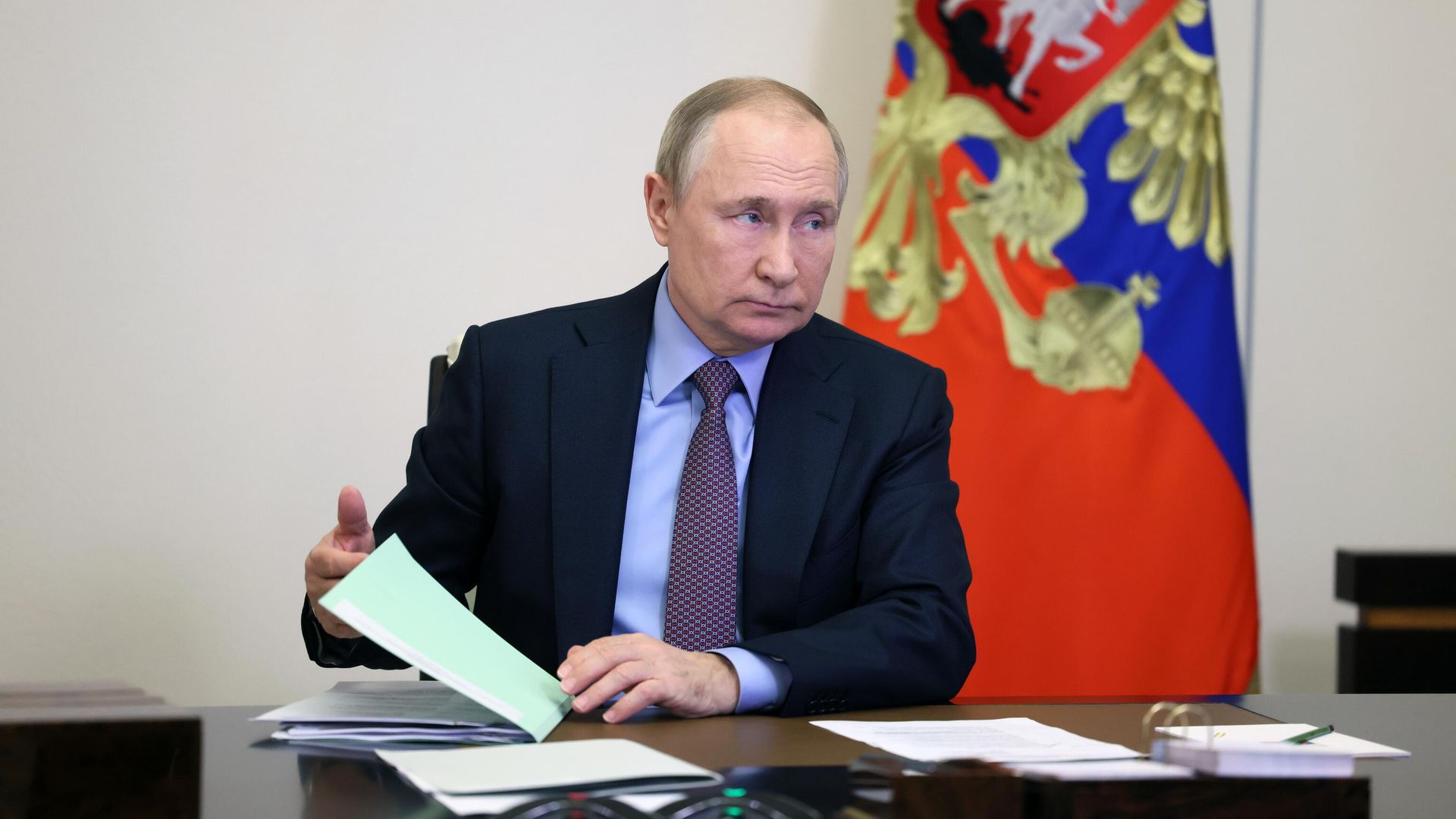 Президент РФ В. Путин провел заседание Российского оргкомитета Победа - РИА Новости, 1920, 07.12.2022