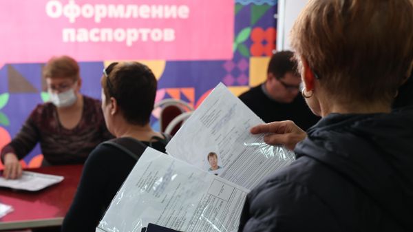 Работа пункта временного размещения для жителей Херсонской области в Анапе