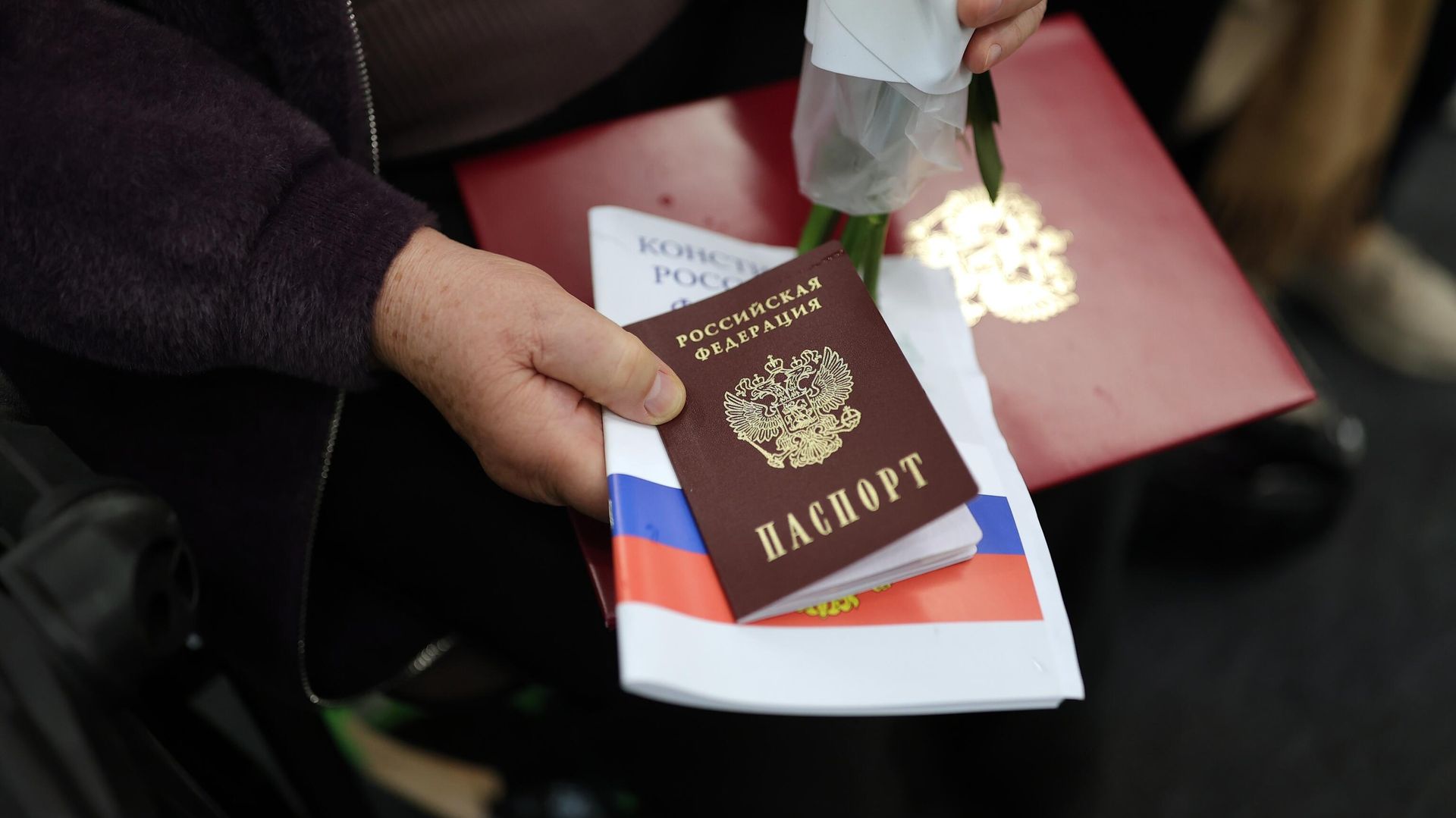Работа пункта временного размещения для жителей Херсонской области в Анапе Работа пункта временного размещения для жителей Херсонской области в Анапе - РИА Новости, 1920, 26.11.2022