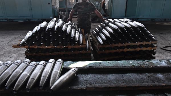 Завод по производству боеприпасов в г. Сфира провинции Алеппо