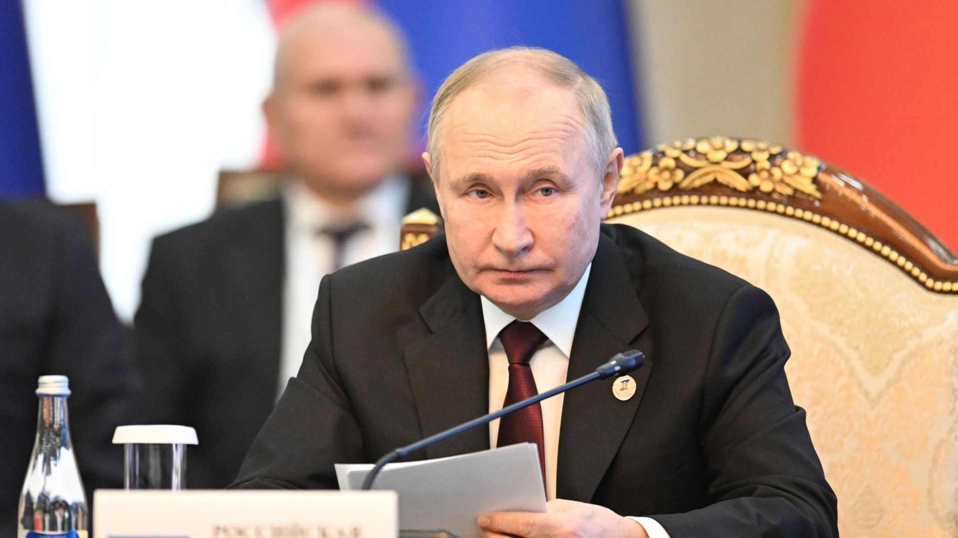 Президент РФ В. Путин принял участие в работе саммита ЕАЭС в Бишкеке - РИА Новости, 1920, 09.12.2022