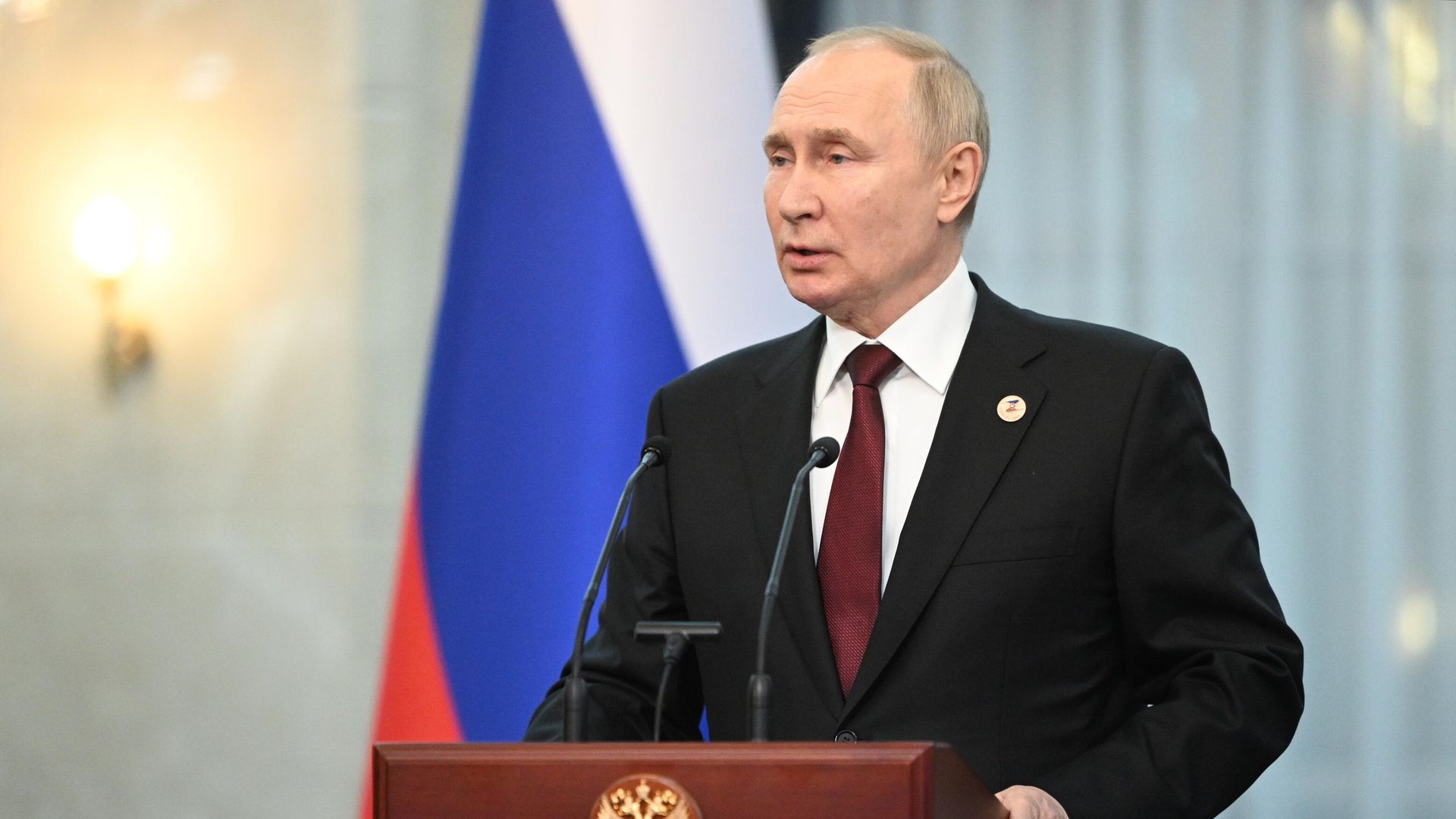 Президент РФ В. Путин принял участие в работе саммита ЕАЭС в Бишкеке - РИА Новости, 1920, 11.01.2023