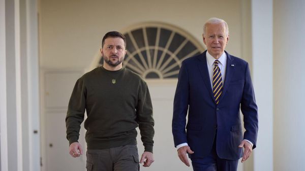 зеленский байден