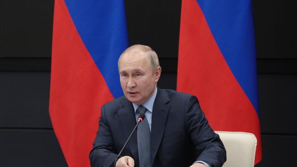 Рабочая поездка президента РФ В. Путина в Тулу