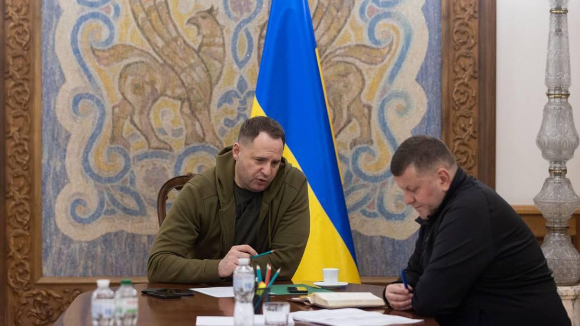 Андрей Ермак Валерий Залужный Андрей Ермак Валерий Залужный - РИА Новости, 1920, 21.01.2023