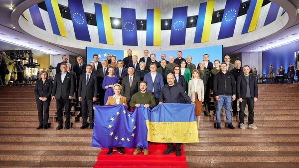 визит еврокомиссаров в Киев