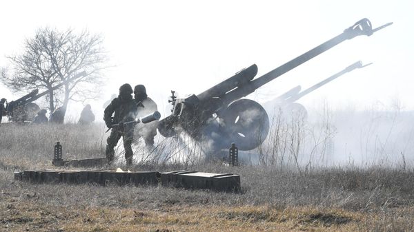 Боевая работа расчетов гаубиц Д-30 в зоне СВО