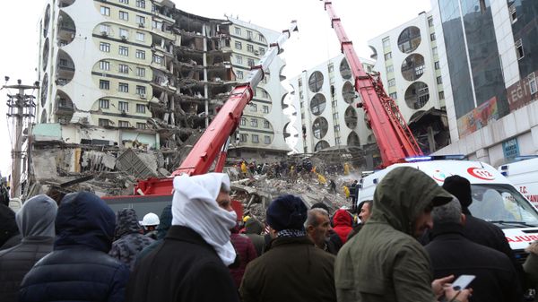 Последствия землетрясения в Турции