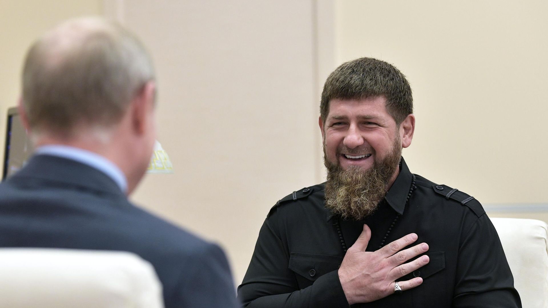 Президент РФ В. Путин встретился с главой Чечни Р. Кадыровым Президент РФ В. Путин встретился с главой Чечни Р. Кадыровым - РИА Новости, 1920, 29.11.2023
