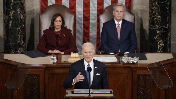 Ежегодное обращение президента США Байдена к конгрессу