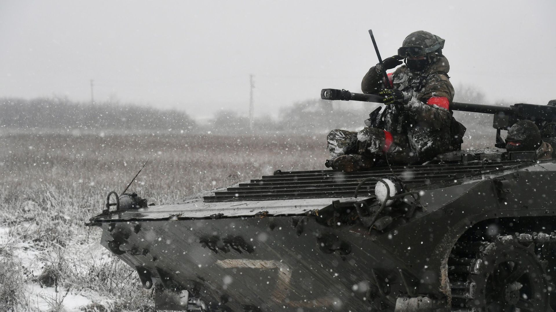 Работа военнослужащих в южном секторе СВО - РИА Новости, 1920, 17.02.2023