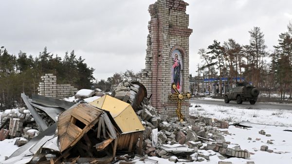  Разрушения в Рубежном и Северодонецке в ЛНР