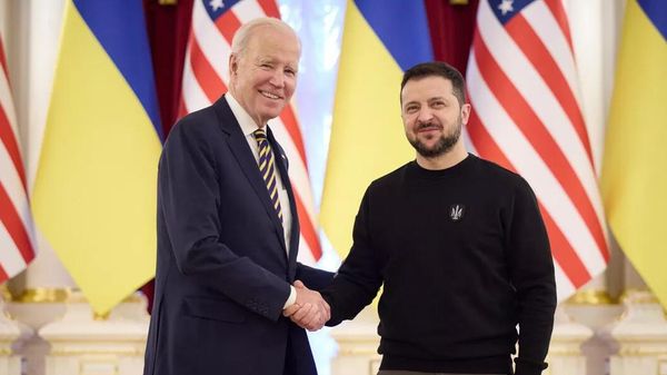 Байден Зеленский
